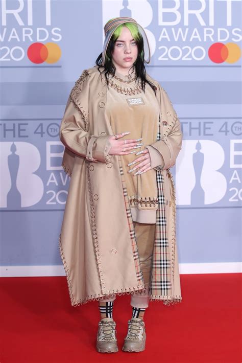 billie elish burberry|billie eilish fashion.